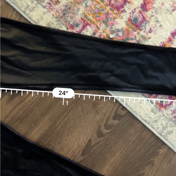 WeWoreWhat black sheen crossover leggings - Picture 7 of 7